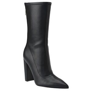 NWT Black GUESS Abbale Mid Calf Boot Womens Sz 7